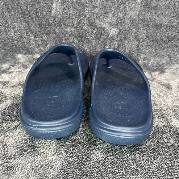 Crocs Iconic Comfort Flip Flop Thong Sandals Unisex Mens 10/Women 12 Blue - Picture 4 of 6